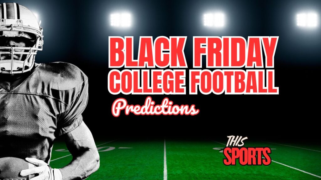 Black Friday delivers some of the biggest rivalry games of the year. Here are the full Black Friday college football predictions for November 28, 2025, including Georgia vs. Georgia Tech, Texas A&M vs. Texas, updated CFP rankings, kickoff times in CT, injury notes, and expert score picks.