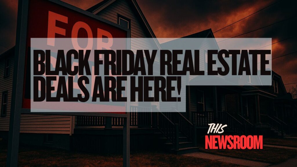 Record home-price discounts in the U.S. housing market as buyers gain leverage heading into Black Friday.