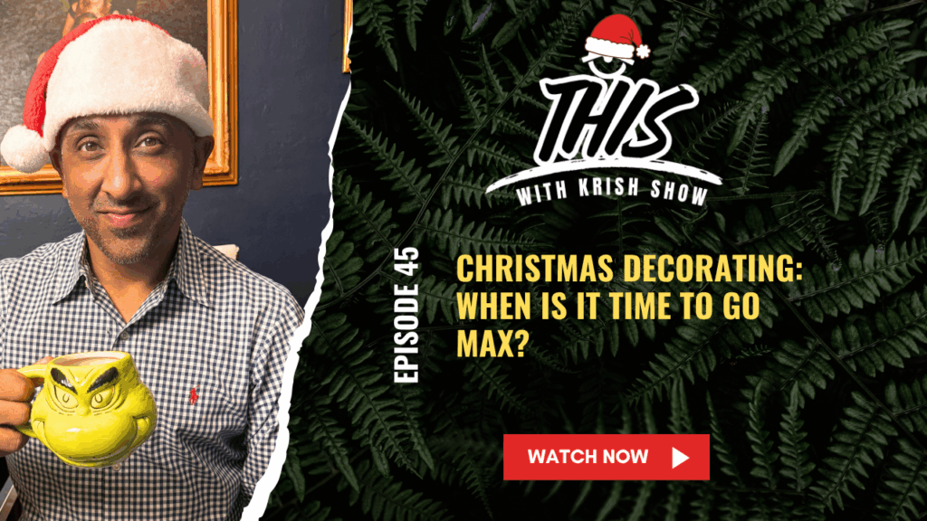 Christmas decorating with multiple Christmas trees and festive home setup