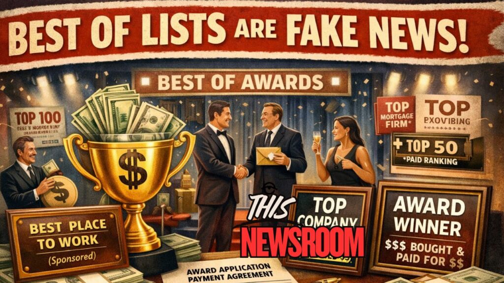 Best Of Lists Are Fake News – Pay-to-Play Business Awards Exposed