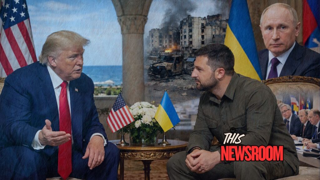 Trump and Zelenskyy discuss Ukraine Russia peace talks amid ongoing war
