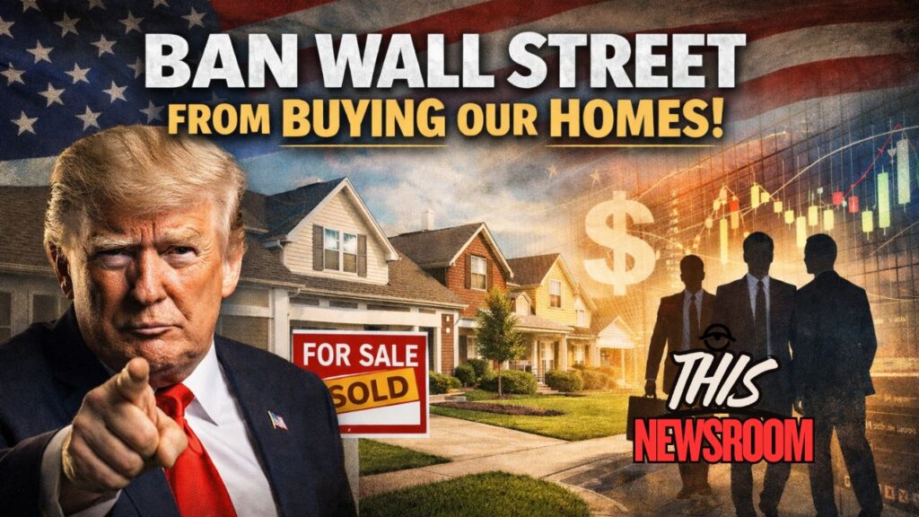 Trump proposes banning large institutional investors from buying single-family homes to protect American families and housing affordability
