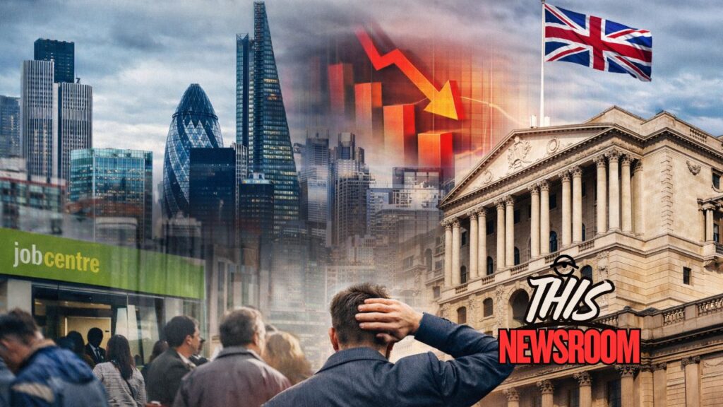 UK economy facing rising unemployment as job market weakens and economic growth slows ahead of 2026