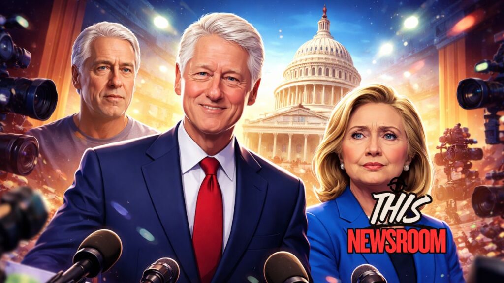 Bill and Hillary Clinton appearing before Congress in the Jeffrey Epstein investigation