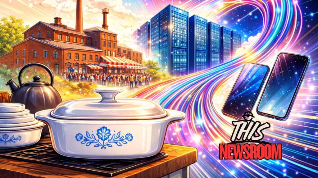 Corning transformation from CorningWare cookware to fiber optics and AI data center infrastructure