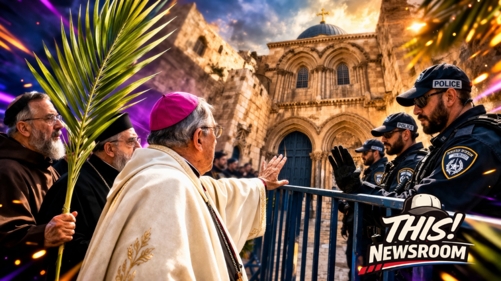 Catholic Leaders Barred From Holy Site on Palm Sunday