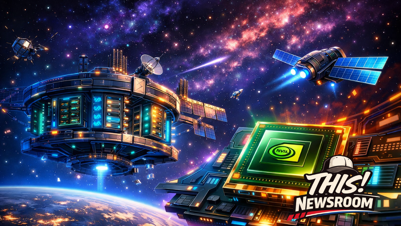 Nvidia Launching AI Chips for Space Data Centers