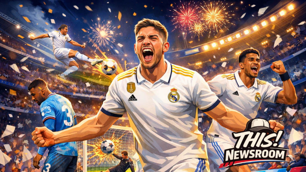 Real Madrid Shock Manchester City 3-0 as Fede Valverde Scores Hat Trick in Champions League