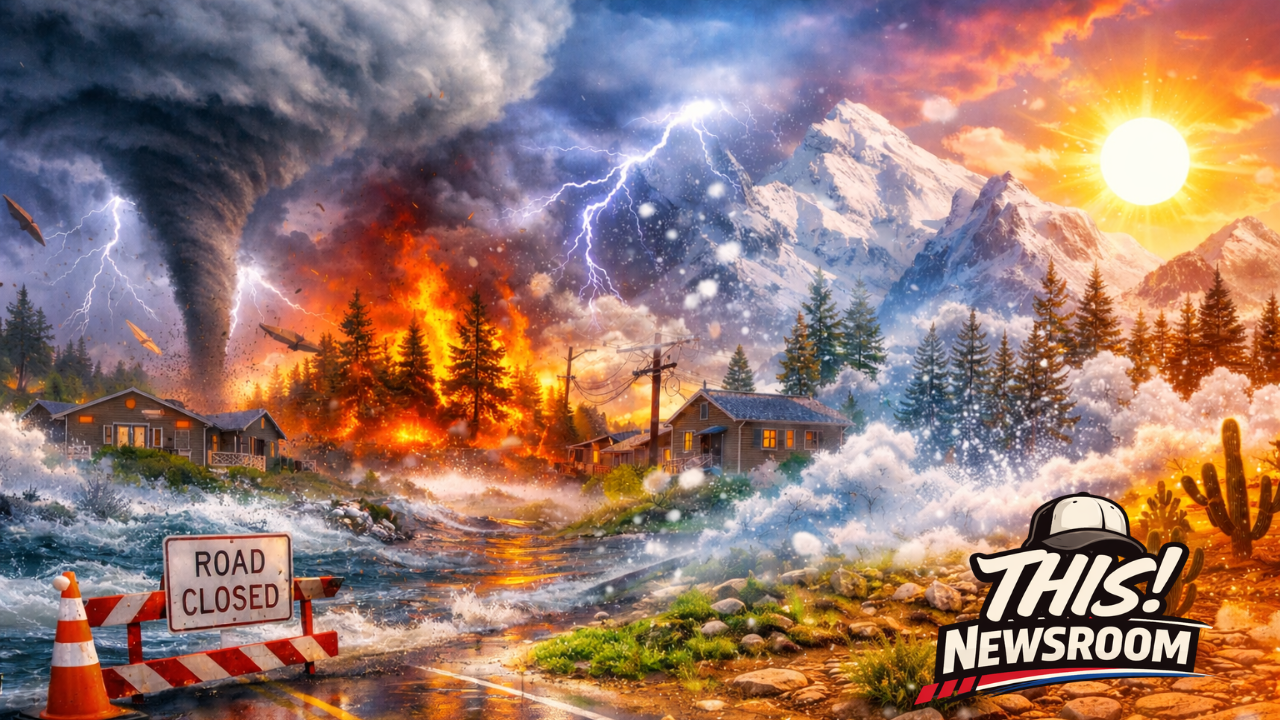 Severe Weather Across the United States: Tornadoes, Floods, Snow and Extreme Heat Slam Multiple States