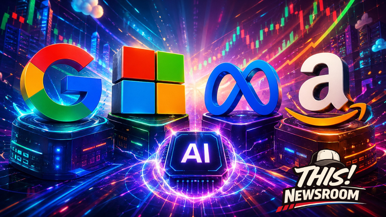 Big Tech Earnings This Week: Google, Microsoft, Meta, Amazon AI Spending Surge