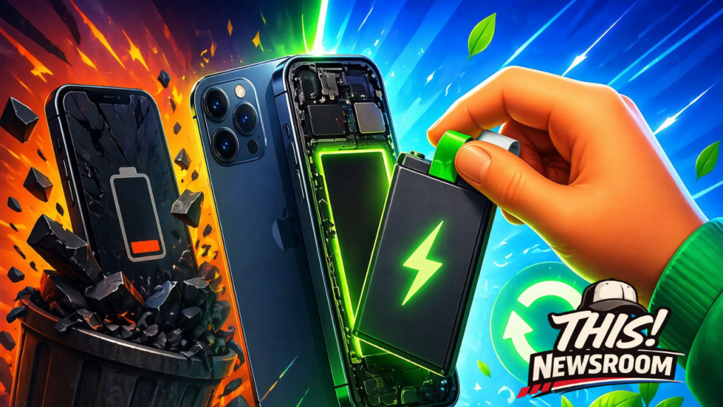 EU Smartphone Battery Law 2027: Apple, Samsung Forced to Change Design
