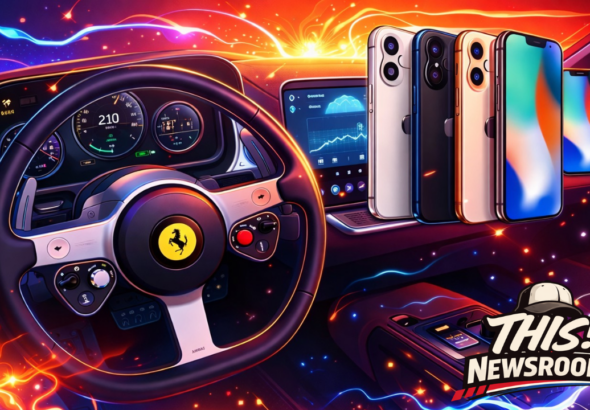 Ferrari Electric Car Interior Designed by Jony Ive