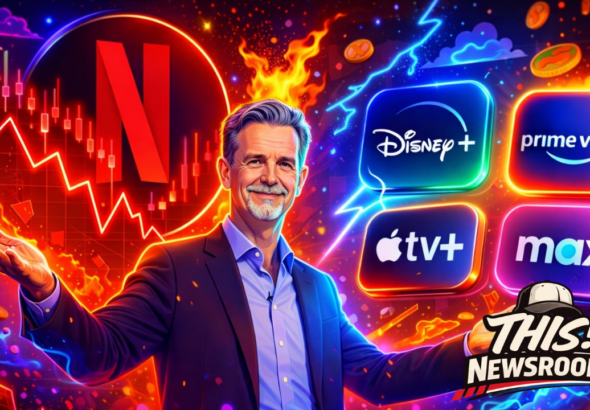 Netflix Stock Drops 9% After Reed Hastings Resigns — What It Means Next