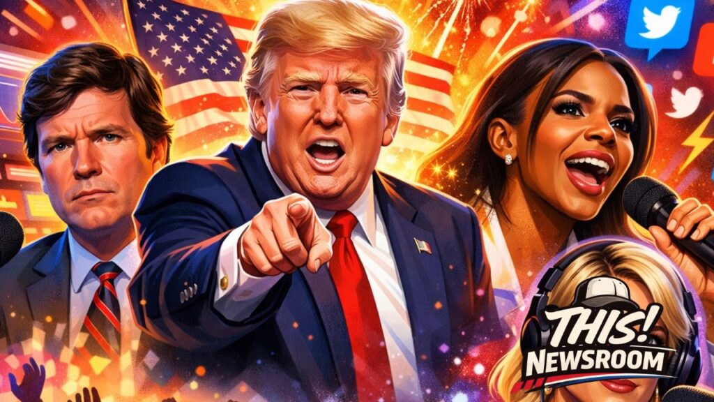 Trump Calls Carlson, Owens, Kelly “Low IQ” as Feud Explodes