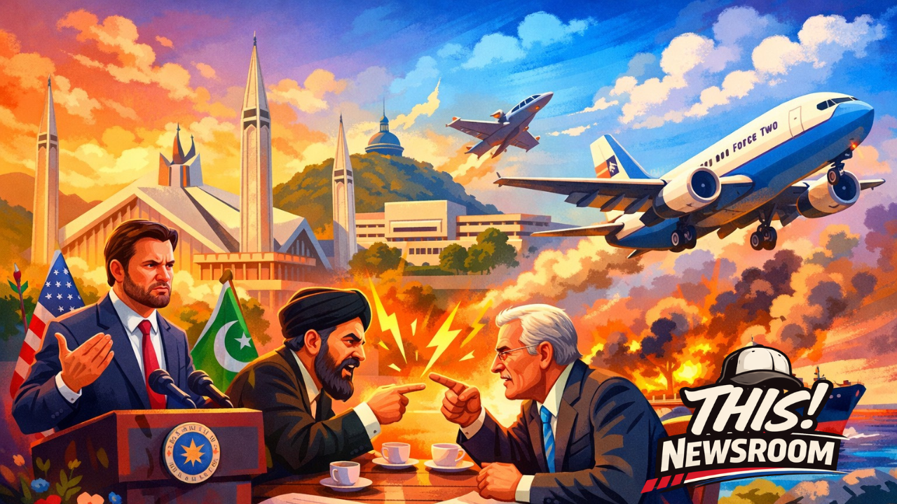 US–Iran Talks Collapse in Islamabad as JD Vance Warns of Rising Tensions