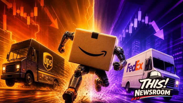 Amazon Shipping Expansion Triggers UPS and FedEx Stock Selloff