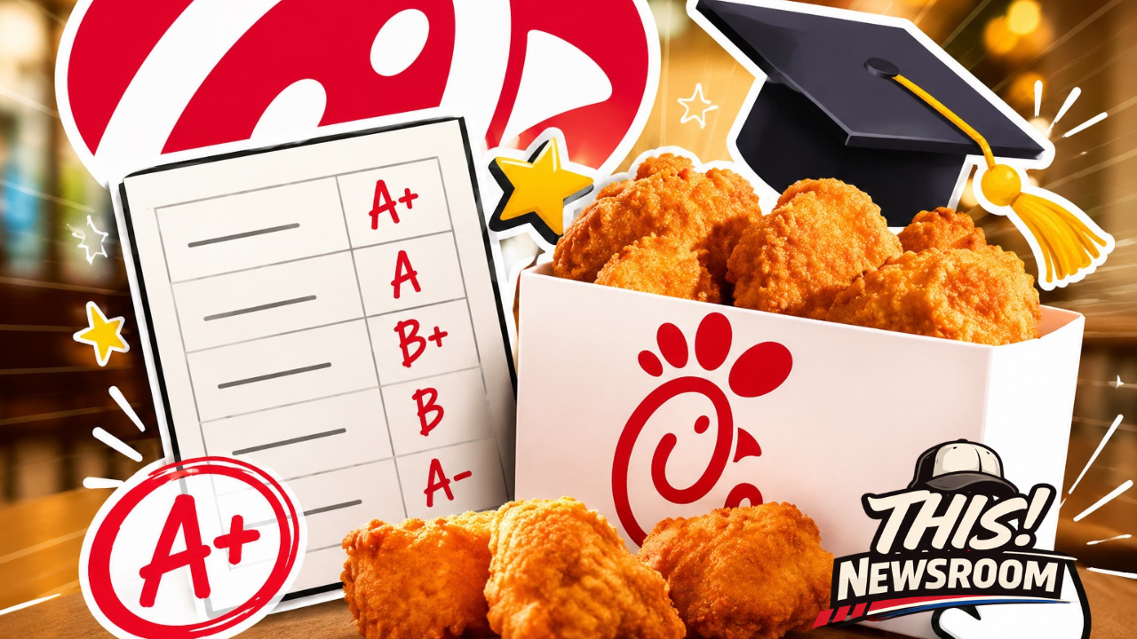 Chick-fil-A Free Nuggets for Students With A’s and B’s Report Cards