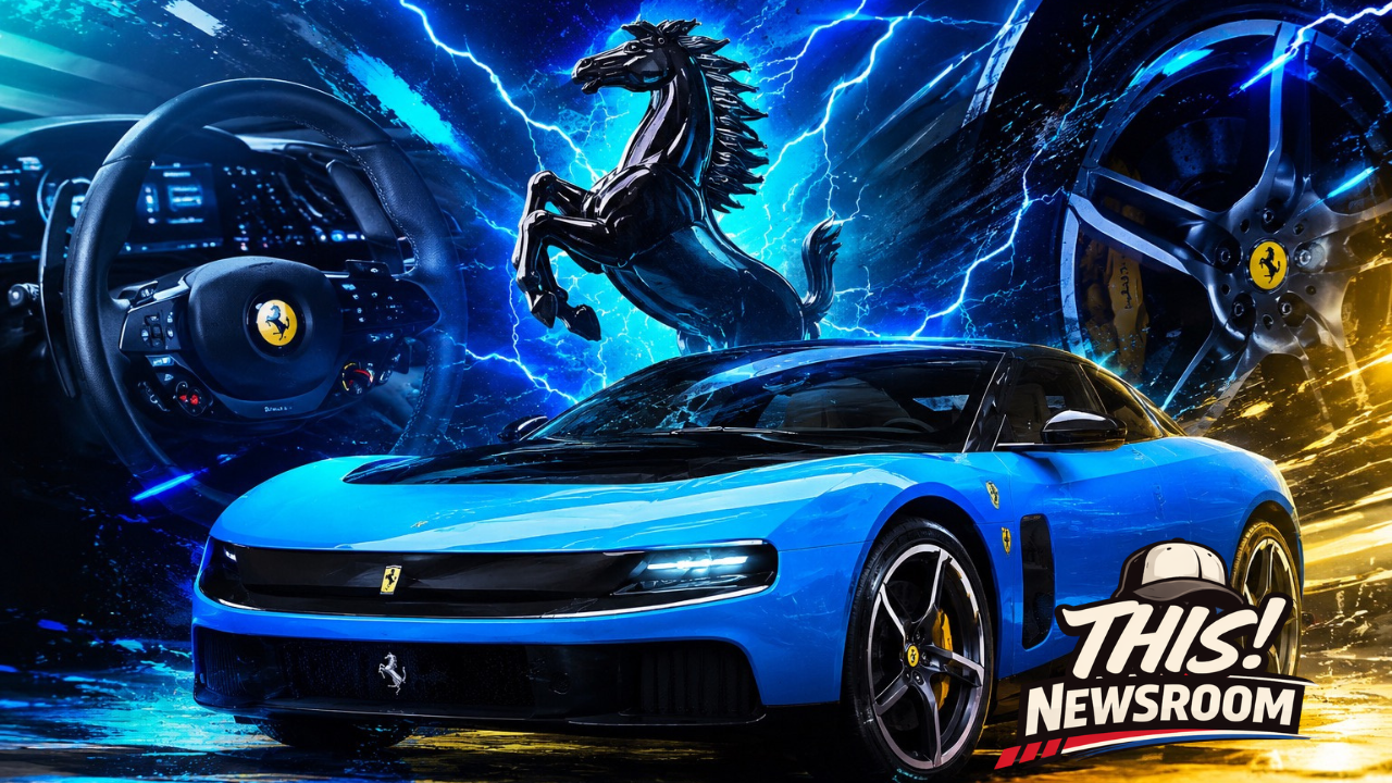 Ferrari Luce Revealed as Ferrari’s First Fully Electric Supercar