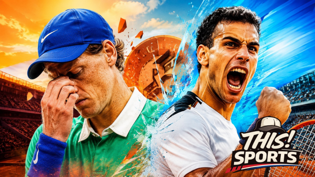 French Open Shocker: Jannik Sinner Blows Two-Set Lead in Stunning Roland-Garros Upset