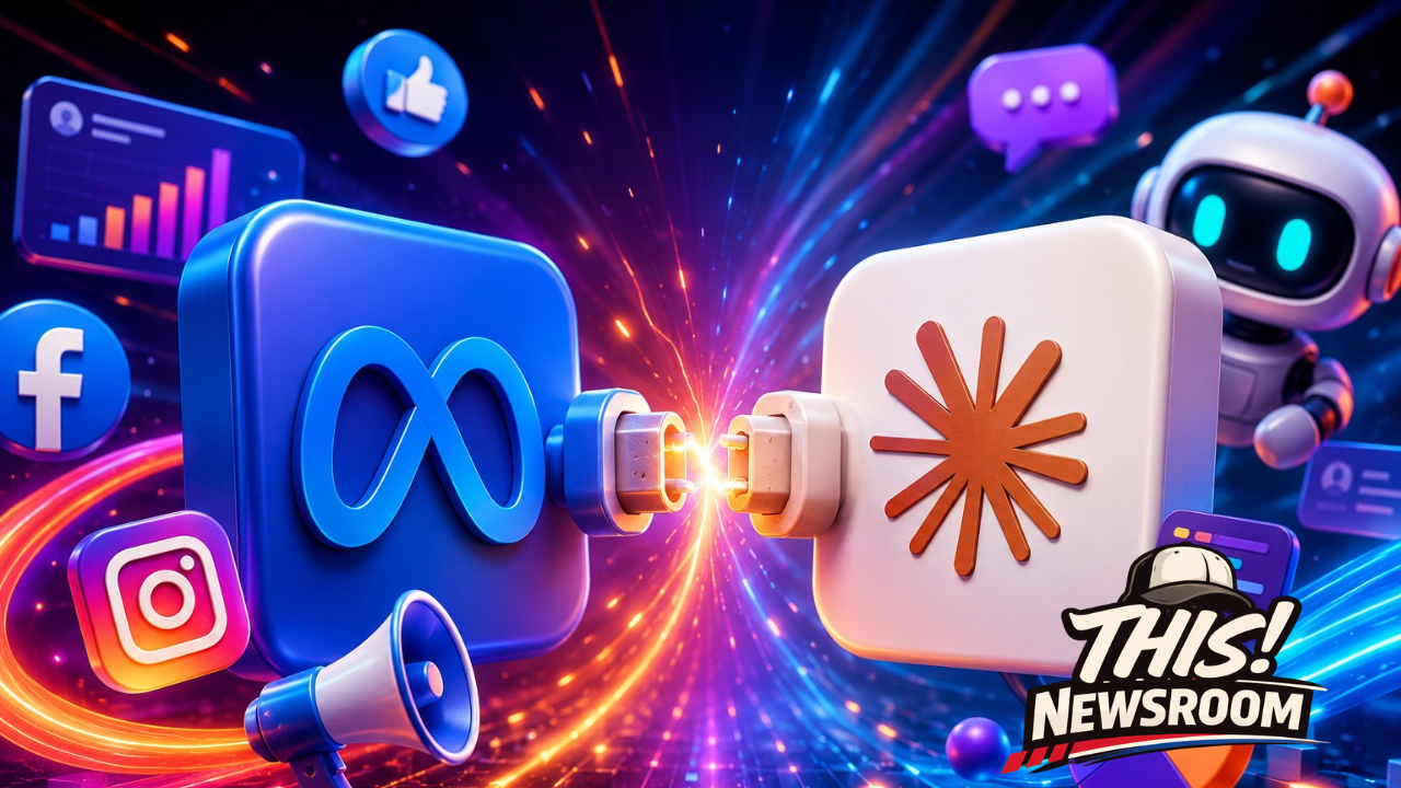 Meta, Claude AI, Anthropic, Meta Ads, Facebook Ads, Instagram Ads, AI Marketing, Digital Advertising, Artificial Intelligence, Advertising Technology, Social Media Marketing, AI Automation, Marketing Trends, Tech News, Business News