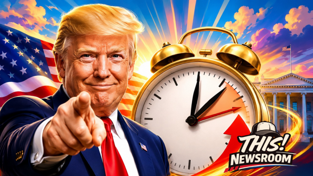 Trump Pushes Permanent Daylight Saving Time To End Clock Changes