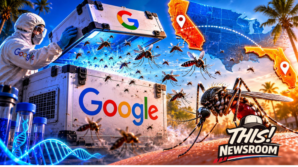 Google's Plan to Release 32 Million Mosquitoes Sparks Debate in California and Florida