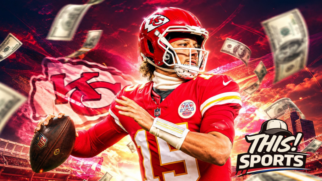 Patrick Mahomes is reportedly becoming the first NFL player associated with a contract exceeding $500 million. The Kansas City Chiefs quarterback could remain with the franchise through 2033 under the historic agreement.