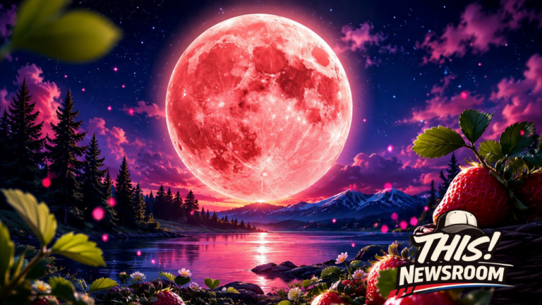 Rare Strawberry Moon 2026: When to See June's Full Moon