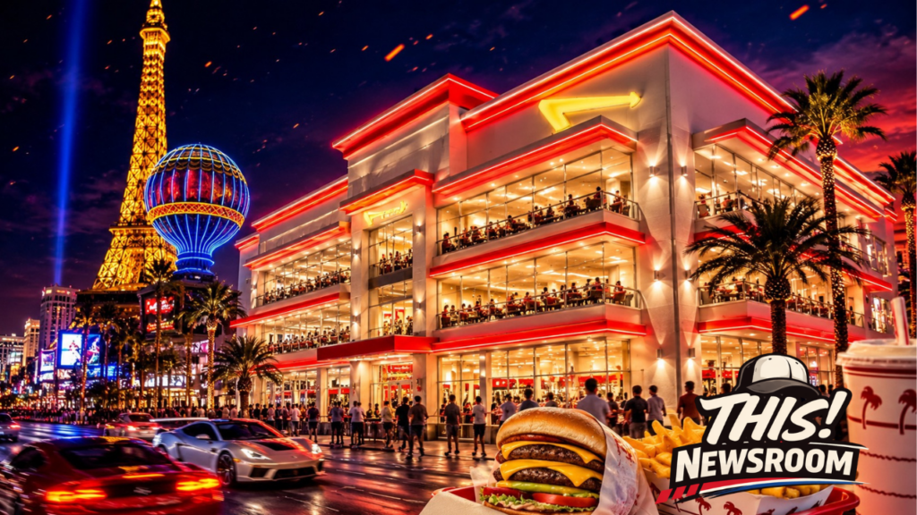 World’s Largest In-N-Out Burger Opens on the Las Vegas Strip