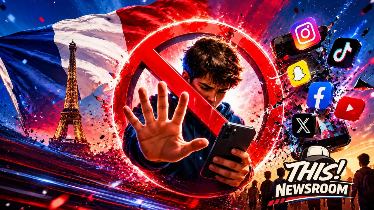 France has approved a new law banning children under 15 from using social media platforms, making it one of Europe's strictest online safety measures.