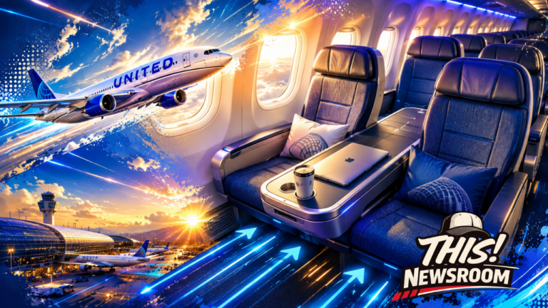 United Airlines Unveils Economy Row With Extra Legroom