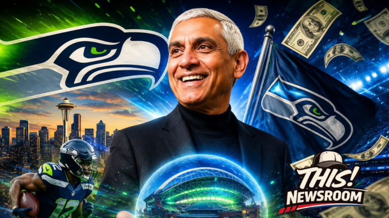 Vinod Khosla Buys Seattle Seahawks for Record $9.6 Billion in Historic NFL Sale