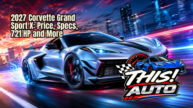 The 2027 Corvette Grand Sport X combines a naturally aspirated V8 with electrified all-wheel drive and 721 horsepower.