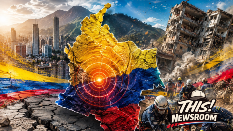 Rescue operations continue following a devastating earthquake in Colombia.