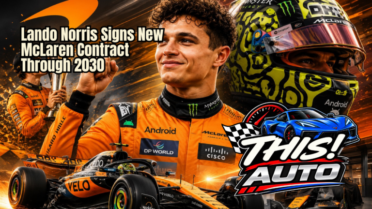 Lando Norris will remain with McLaren through at least the end of the 2030 Formula 1 season.