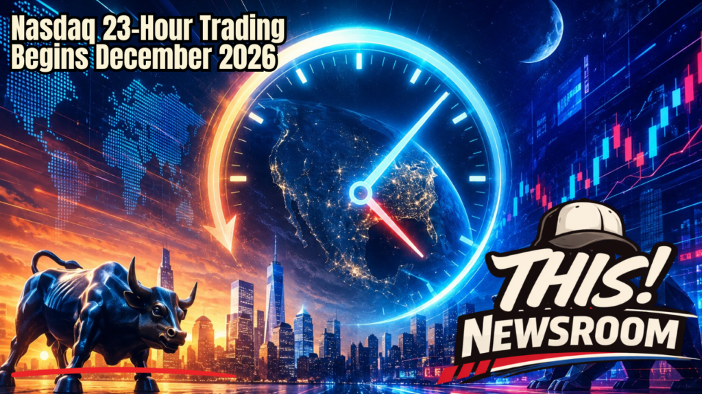 Nasdaq is moving toward a 23-hour trading day as U.S. markets become increasingly accessible to investors around the world.