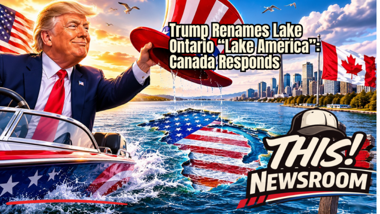 President Donald Trump has ordered U.S. federal agencies to refer to Lake Ontario as “Lake America,” drawing immediate opposition from Canada.