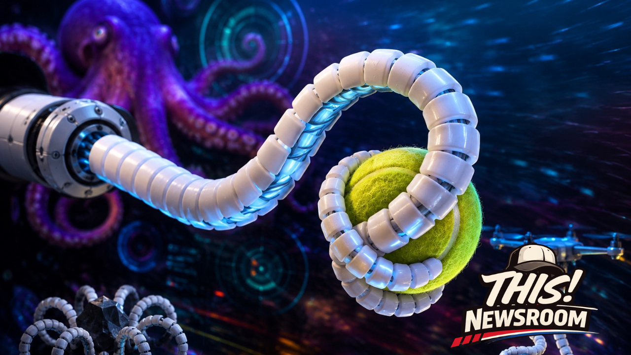 SpiRobs use flexible, spiral-shaped structures to wrap around and grip objects rather than relying on conventional robotic fingers.