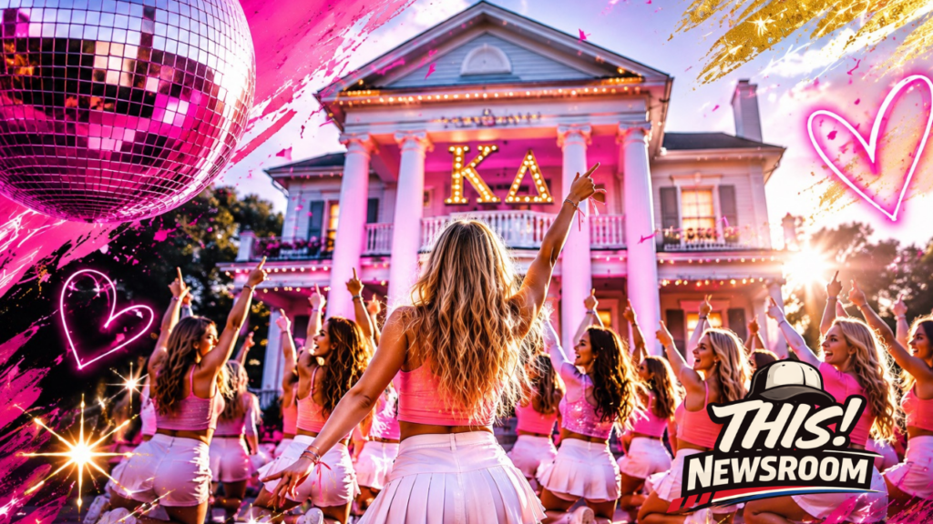 Sorority rush season has evolved into a massive social media event as choreographed dance videos attract millions of viewers.