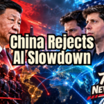 China's opposition to slowing artificial intelligence development highlights the growing international competition over advanced AI.