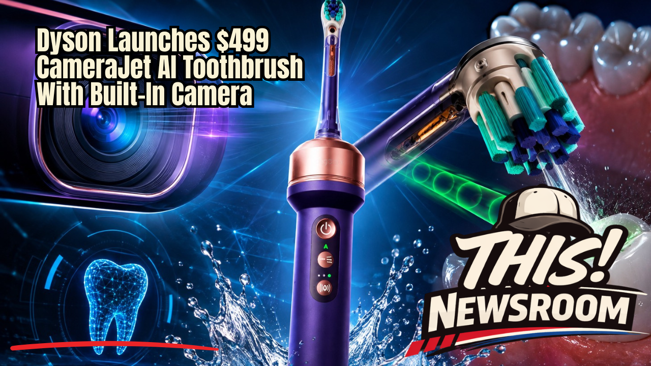 Dyson is bringing AI, camera technology and targeted liquid flossing to the electric toothbrush.