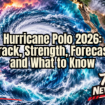 Hurricane Polo intensified into an exceptionally powerful eastern Pacific hurricane near Mexico. Hurricane Polo intensified into an exceptionally powerful eastern Pacific hurricane near Mexico.