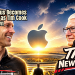 Apple begins a new leadership era as John Ternus succeeds longtime CEO Tim Cook.
