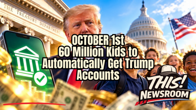 Treasury is preparing to automatically establish Trump Accounts for more than 60 million eligible children.