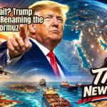 President Trump has floated calling the strategically important Strait of Hormuz the “Trump Strait” amid heightened tensions with Iran.
