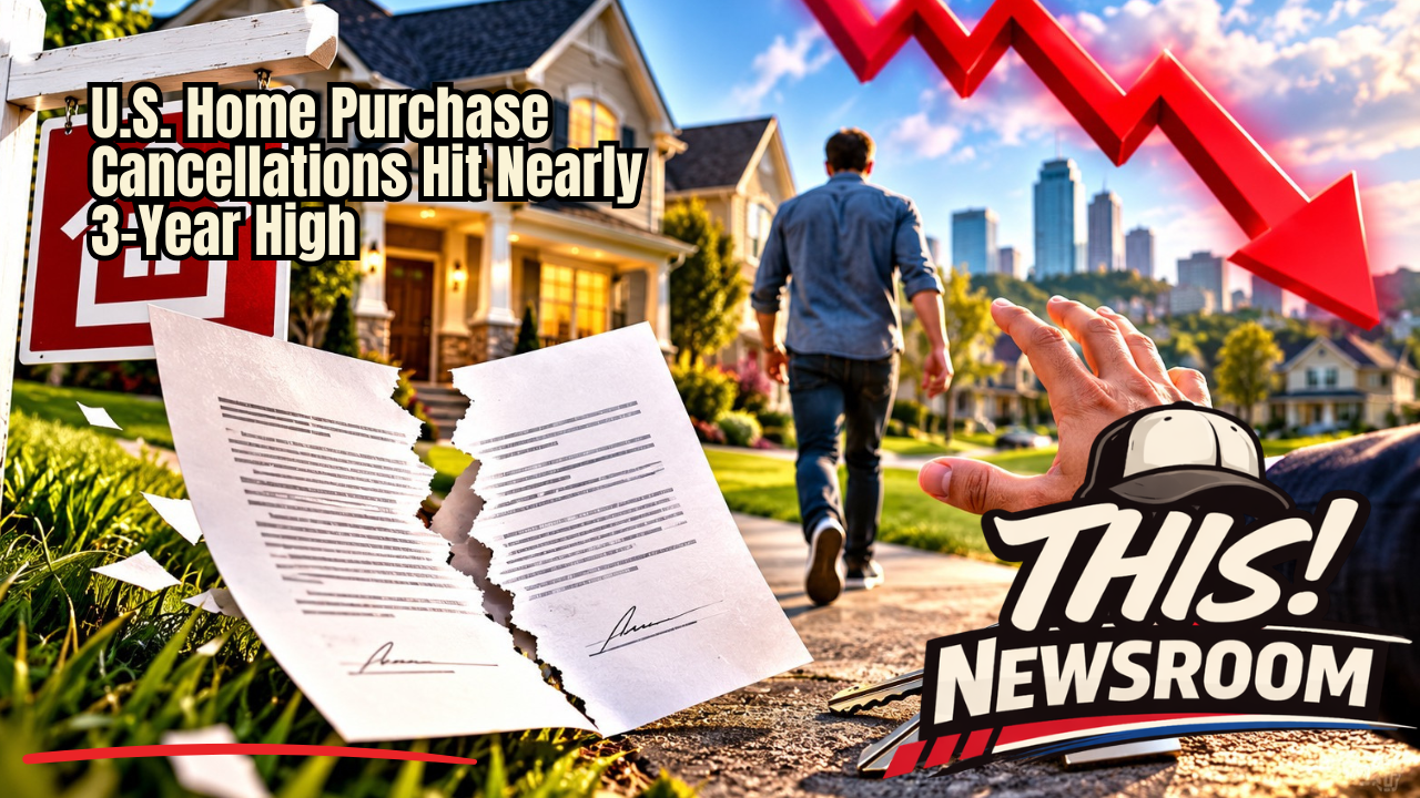 More U.S. homebuyers are walking away from purchase agreements as inventory rises and buyers gain negotiating leverage.