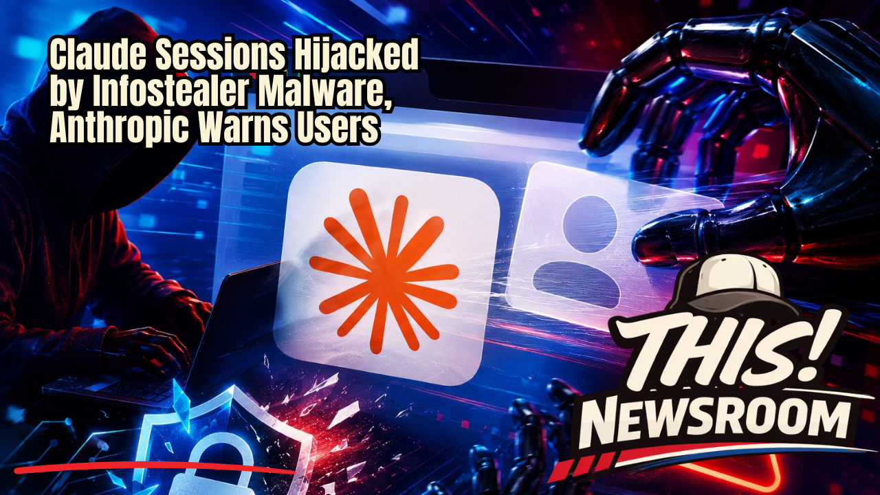 Infostealer malware is being used to hijack active Claude browser sessions, highlighting a growing cybersecurity threat to premium AI accounts.