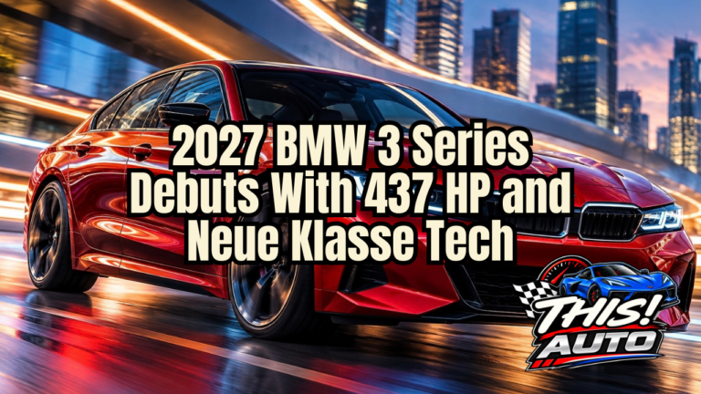 The 2027 BMW 3 Series starts at $51,250 with Neue Klasse technology, a redesigned interior and up to 437 horsepower in the new M350 xDrive.