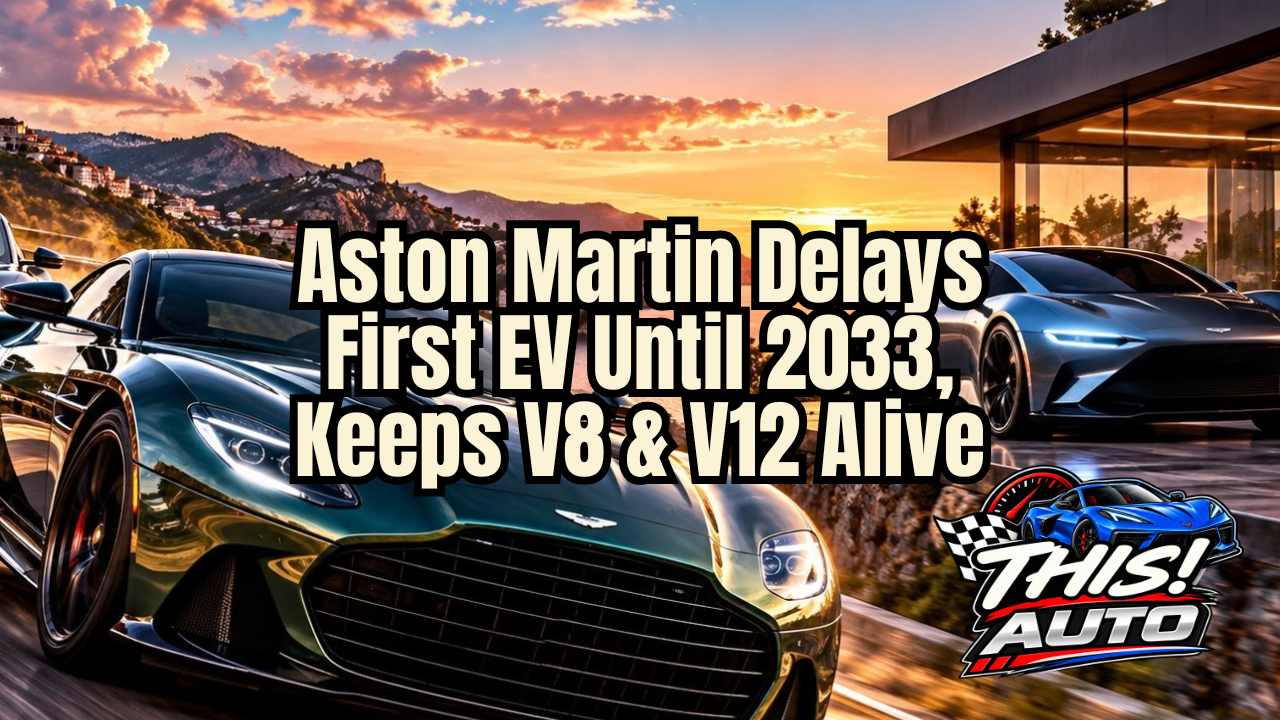 Aston Martin is delaying its fully electric future while keeping its V8 and V12 engines alive.