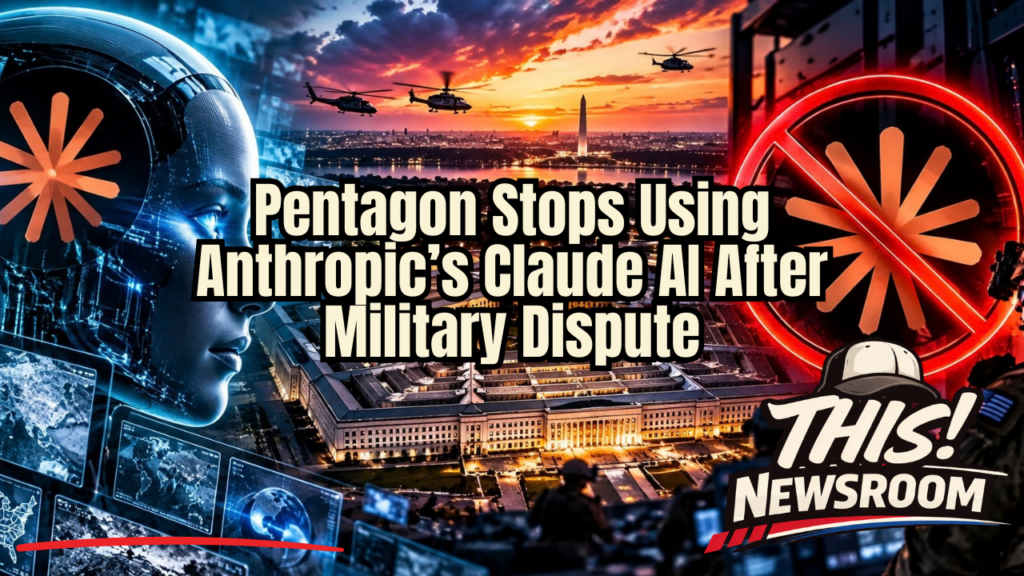 The Pentagon says it has stopped using Anthropic products following a dispute over restrictions on military uses of artificial intelligence.